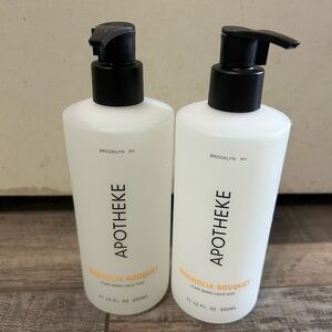APOTHEKE Magnolia Bouquet Liquid Soap - lot of 2